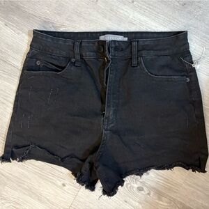 Just USA Black Jean Shorts